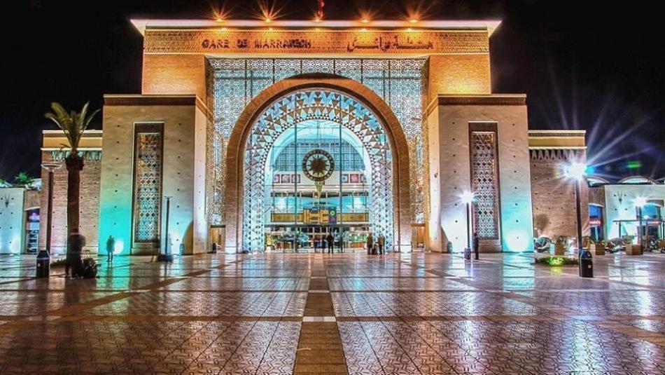 Appartement Nour 5 Marrakech Centre Gueliz Avec Piscine Марракеш Экстерьер фото